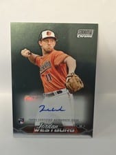 2024 Stadium Club Chrome Autographs Jordan Westburg #SCCA-JW card