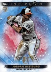 2024 Topps Inception Base Set Jordan Westburg #48 card