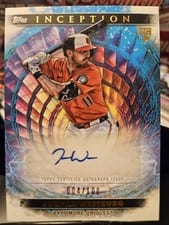2024 Topps Inception Charged Particles Autographs Jordan Westburg #CPA-JW card