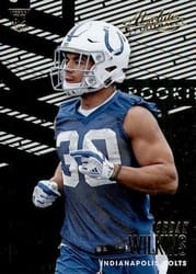 2018 Panini Absolute Base Set Jordan Wilkins #116 card