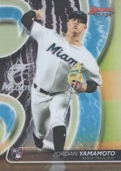 2020 Bowman's Best Base Set Jordan Yamamoto #16 card