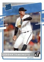2020 Donruss Base Set Jordan Yamamoto #35 card