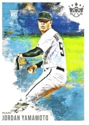 2020 Panini Diamond Kings Base Set Jordan Yamamoto #67 card
