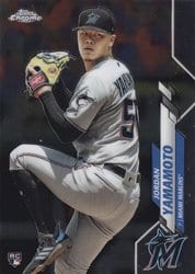 2020 Topps Chrome Base Set Jordan Yamamoto #82 card