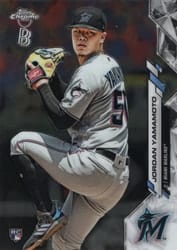 2020 Topps Chrome Ben Baller Edition Base Set Jordan Yamamoto #82 card