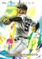 2020 Topps Inception Base Set Jordan Yamamoto #55 card