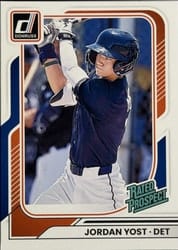 2026 Donruss Base Set Jordan Yost #135 card
