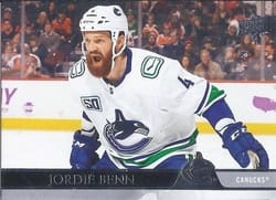 2020-21 Upper Deck Base Set Jordie Benn #423 card