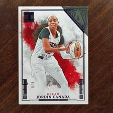 2025 Panini Impeccable WNBA Base Set Jordin Canada #5 card