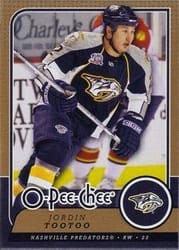 2008-09 O-Pee-Chee Base Set Jordin Tootoo #344 card