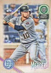 2018 Topps Gypsy Queen Base Set Jordy Mercer #188 card
