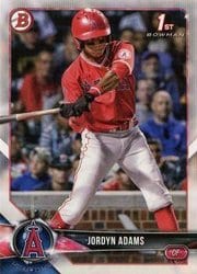 2018 Bowman Draft Base Set Jordyn Adams #BD-88 card