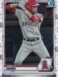 2020 Bowman Chrome Prospects Jordyn Adams #BCP-15 card