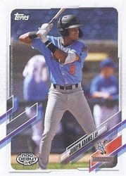 2021 Topps Pro Debut Base Set Jordyn Adams #PD-71 card