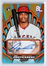 2024 Topps Big League Opening Act Autographs Jordyn Adams #OAA-JA card