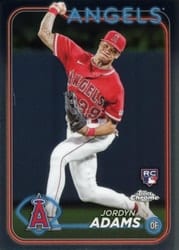 2024 Topps Chrome Base Set Jordyn Adams #145 card