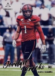 2020 Panini Luminance Base Set Jordyn Brooks #124 card