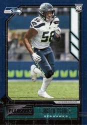 2020 Panini Playbook Base Set Jordyn Brooks #151 card