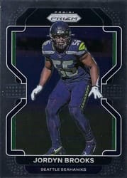 2021 Panini Prizm Base Set Jordyn Brooks #48 card