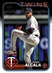 2024 Topps Update Base Set Jorge Alcala #US4 card