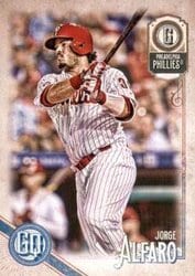 2018 Topps Gypsy Queen Base Set Jorge Alfaro #288 card