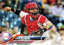 2018 Topps Update Base Set Jorge Alfaro #US4 card