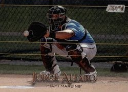 2019 Stadium Club Base Set Jorge Alfaro #121 card