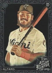 2019 Topps Allen & Ginter X Base Set Jorge Alfaro #285 card