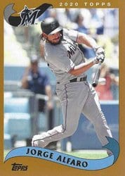 2020 Topps Archives Base Set Jorge Alfaro #238 card