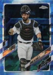 2021 Topps Chrome Sapphire Edition Base Set Jorge Alfaro #87 card