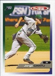 2005 Topps Total Base Set Jorge Cantu #10 card