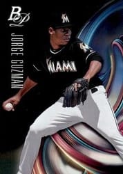 2018 Bowman Platinum Top Prospects Jorge Guzman #TOP-49 card