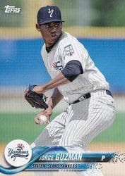 2018 Topps Pro Debut Base Set Jorge Guzman #192 card