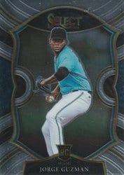2021 Panini Select Base Set Jorge Guzman #53 card