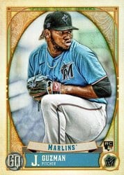 2021 Topps Gypsy Queen Base Set Jorge Guzman #219 card