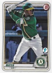 2020 Bowman 1st Edition Base Set Jorge Mateo #BFE-138 card