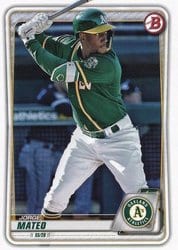 2020 Bowman Prospects Jorge Mateo #BP-138 card
