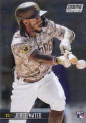 2021 Stadium Club Chrome Base Set Jorge Mateo #336 card