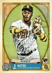 2021 Topps Gypsy Queen Base Set Jorge Mateo #263 card