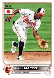 2022 Topps Japan Edition Base Set Jorge Mateo #97 card