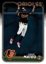 2024 Topps Base Set Jorge Mateo #42 card