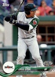 2018 Topps Pro Debut Base Set Jorge Ona #139 card