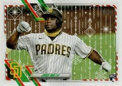 2021 Topps Holiday Base Set Jorge Ona #HW109 card