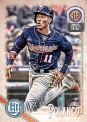 2018 Topps Gypsy Queen Base Set Jorge Polanco #168 card