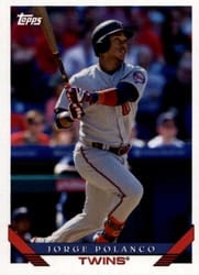 2019 Topps Archives Base Set Jorge Polanco #268 card