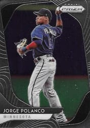 2020 Panini Prizm Base Set Jorge Polanco #105 card