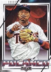 2020 Topps Fire Base Set Jorge Polanco #94 card