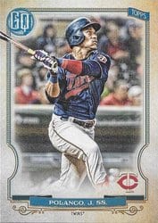 2020 Topps Gypsy Queen Base Set Jorge Polanco #95 card