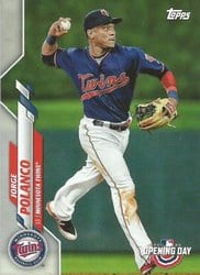 2020 Topps Opening Day Base Set Jorge Polanco #148 card