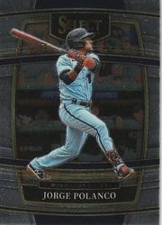 2022 Panini Select Base Set Jorge Polanco #50 card